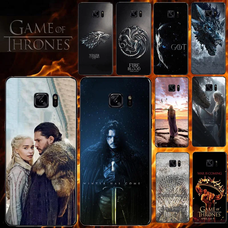 

Cover Painted Case For Samsung Galaxy Note 7 FE N9300 Phone Back Cover Game Of Thrones Case for Samsung Galaxy Note 7 Note7
