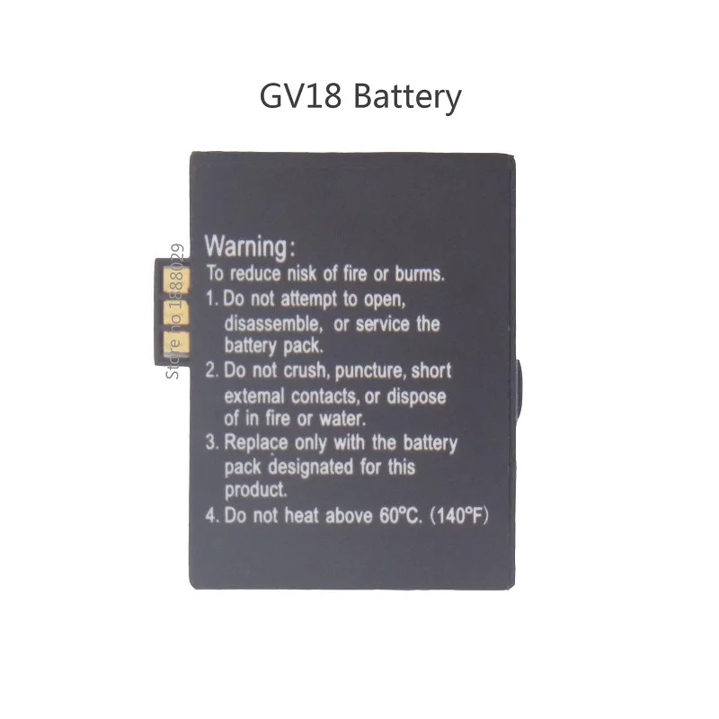 

Brand New Replacement Battery for Aplus GV18 Smart Watch,3.7V 550mAh,Rechargeable Lithium Polymer Battery for Smart Watch GV18