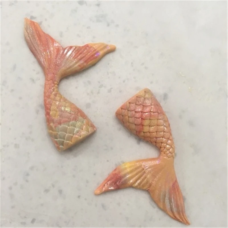 Кристиан Керр 3D рыбий хвост украшения торта силиконовые формы мыло формы для выпечки инструменты DIY Свеча Плесень высокое качество кухонные аксессуары