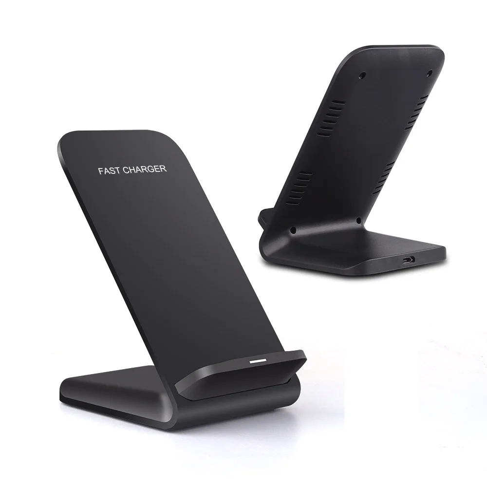 fdgao qi wireless charger usb 10w fast charger dock stand for