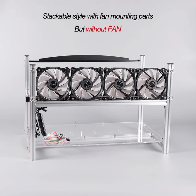 Cheap PC-S590S-S Stackable with Fan Fixing Parts Computer Fame 6 Graphics Card Computer Case BTC LTC Coin Mining Case Server Chassis Cheap PC-S590S-S Stackable with Fan Fixing Parts Computer Fame 6 Graphics Card Computer Case BTC LTC Coin Mining Case Server Chassis