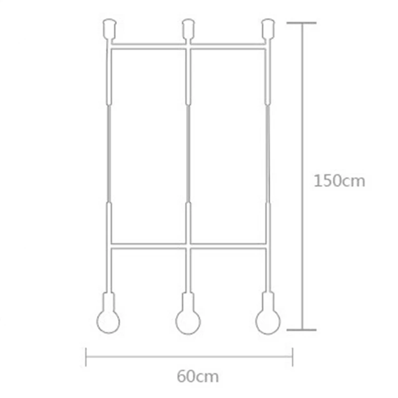 Modern nordic Iron pendant light hanging lights living room bedroom pendant lamp LED decor Indoor home studyroom pendant lights