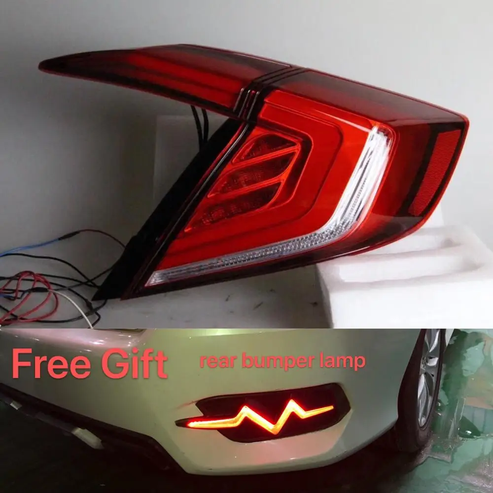 DK Motion новый дизайн 2016 2019 для Honda Civic 10th СЕДАН задний фонарь поворотный +