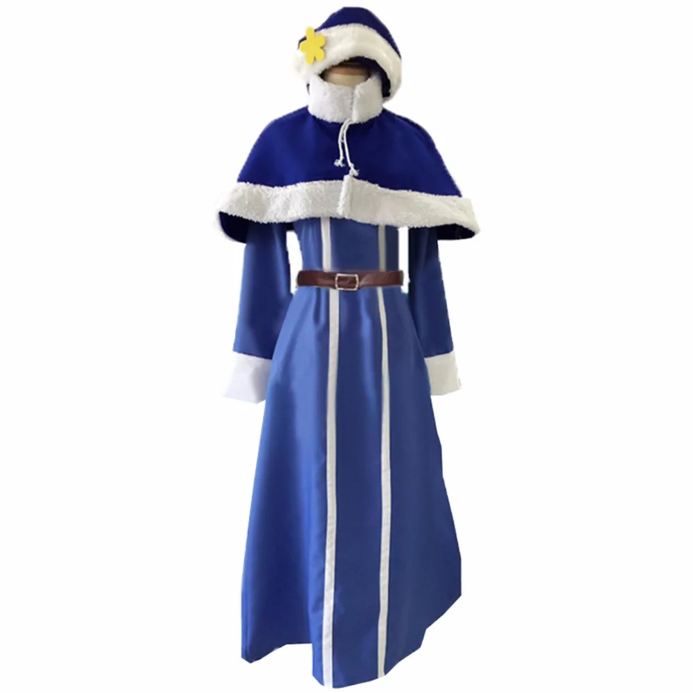 

2018 Fairy Tail Juvia Loxar cosplay costume new version full set with hat