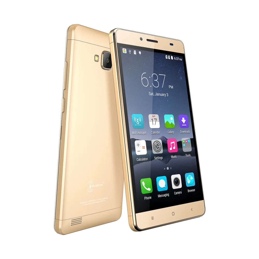 Original kenxinda R7 ultra thin Slim Mobile Phone Smartphone 3G Spreadtrum Quad Core 5 5 Android