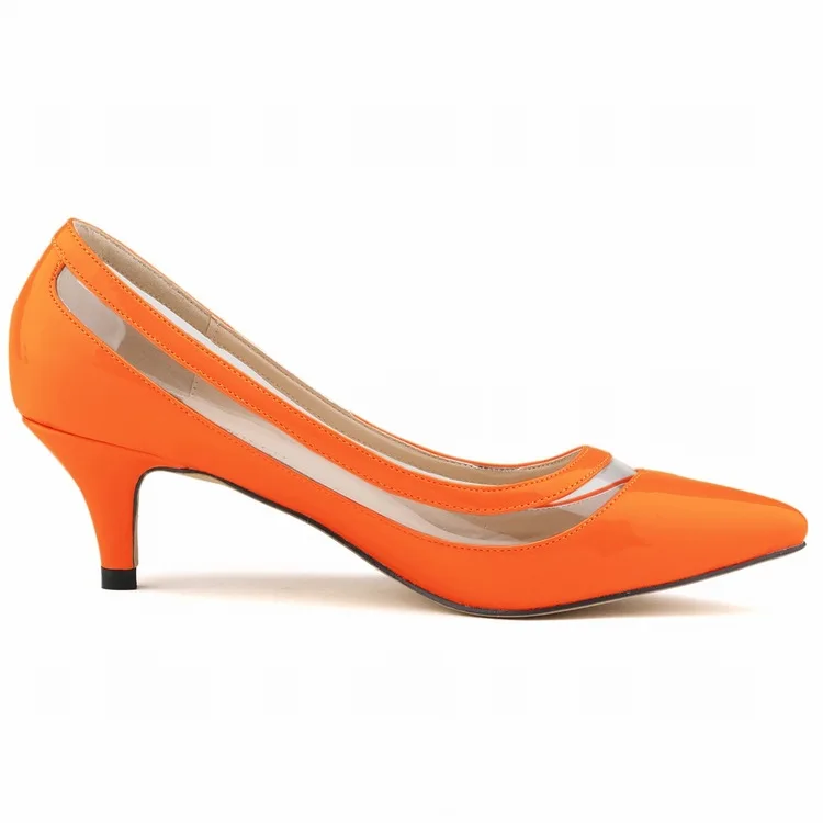 Loslandifen/женские туфли на высоком каблуке; женские офисные туфли-лодочки на шпильке с острым носком; женские туфли на каблуке с вырезами; Eourpean; женская пикантная обувь ярких цветов