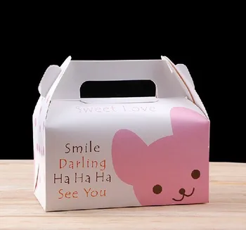 

Rabbit Paper Box , cake box,Packaging For Wedding,gift box 16.5*9* 8.5cm. 100pcs/lot Free shipping