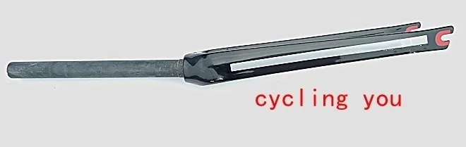 FCFB FUNDR вилка полностью углеродного волокна шоссейная велосипедная рама вилка части углеродная 1-1/" Сверхлегкая вилка только 370 г
