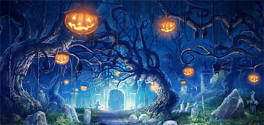 Tanbaby Хеллоуина огни Тыква череп светодио дный свет шнура 3,5 м AC220V или на батарейках Веревка Открытый вечерние сад декабря