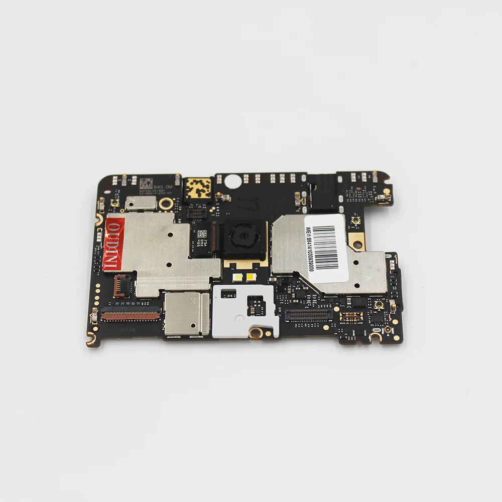 

oudini 64GB for Redmi Note 4X Mainboard,100% Original unlocked for Redmi note4X motherboared 4G RAM Good Working free shipping