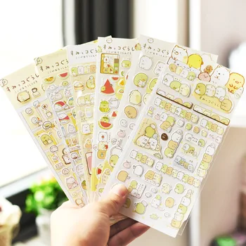

3 Sheet Kawaii Cute DIY Decorative Stickers Diary Phone Bottle Decor Stick Label Kids Student Gift