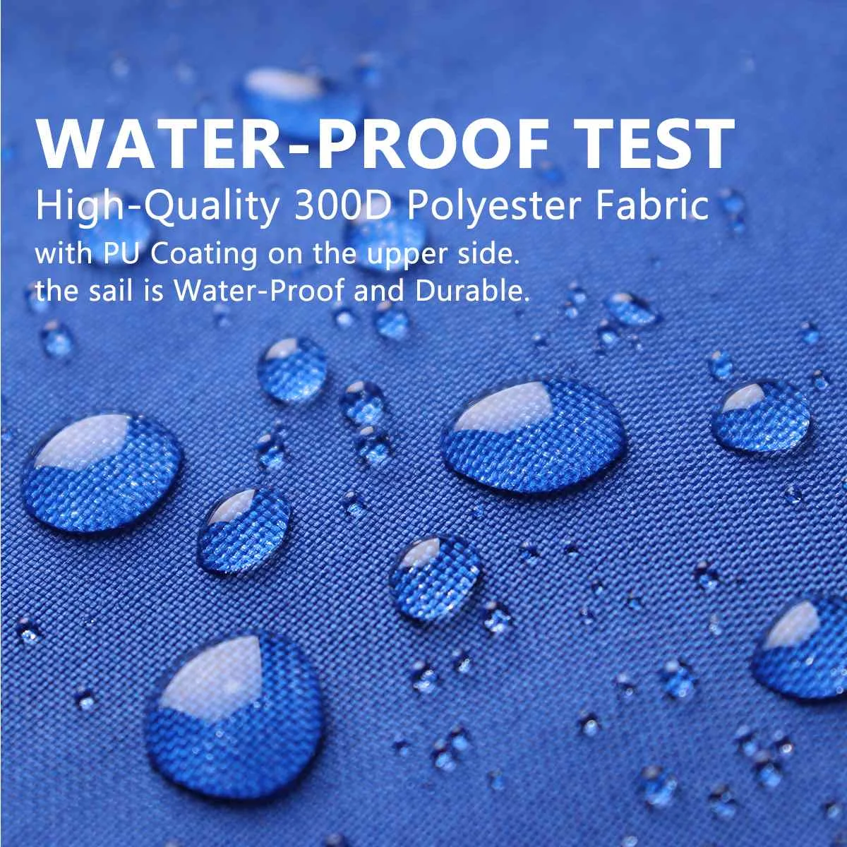 300D 160GSM parasol vela impermeable UV jardín Patio toldo carpa sombrilla refugio cuadrado rectángulo 300D 160GSM parasol vela impermeable UV jardín Patio toldo carpa sombrilla refugio cuadrado rectángulo