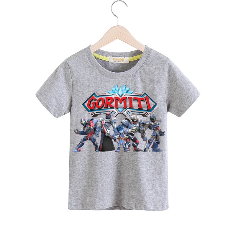 Child Boy Girl Gormiti T-shirts Clothing Kids Summer Short Sleeve 100%Cotton Tshirts Tee Top Costume For Baby T Shirt 2019 TX165 (3)