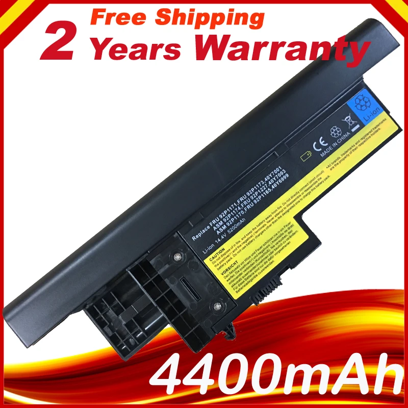 Аккумулятор 14 4 В для ноутбука IBM Lenovo ThinkPad X60 X60s X61 X61s 40Y6999 40Y7001 40Y7003 | Компьютеры и