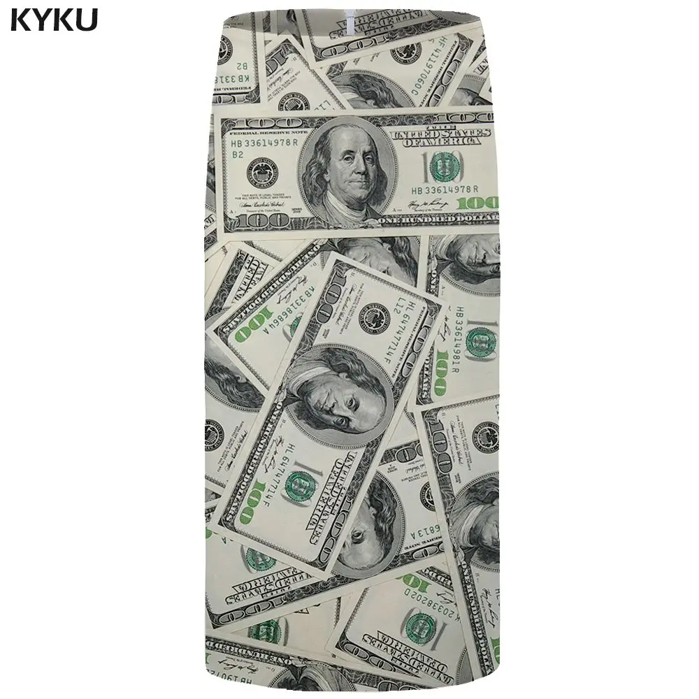 Skirt Woman 10 KYKU фруктовые юбки женские оранжевые OL вечерние юбки с 3d принтом готические Летние Красочные Сексуальные женские юбки трикотажные Модные женские - Цвет: Skirt Woman 10