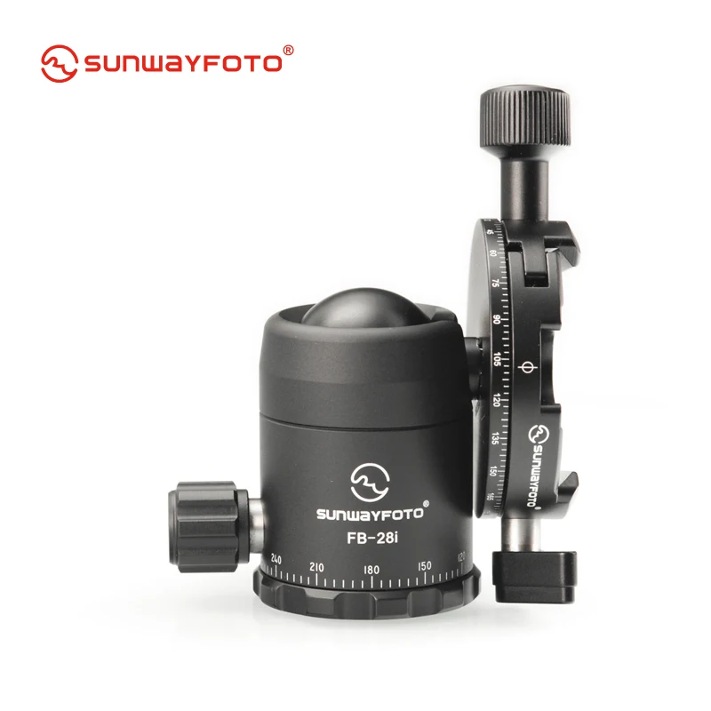 SUNWAYFOTO FB 28DDHI штатив с мини шаровой головкой быстросъемный зажим для DSLR панорамной