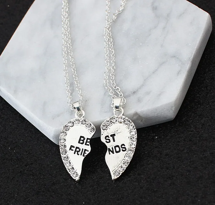 Новинка 2020 модное женское ожерелье 2 в 1 с подвеской виде сердца|fashion necklace|necklace
