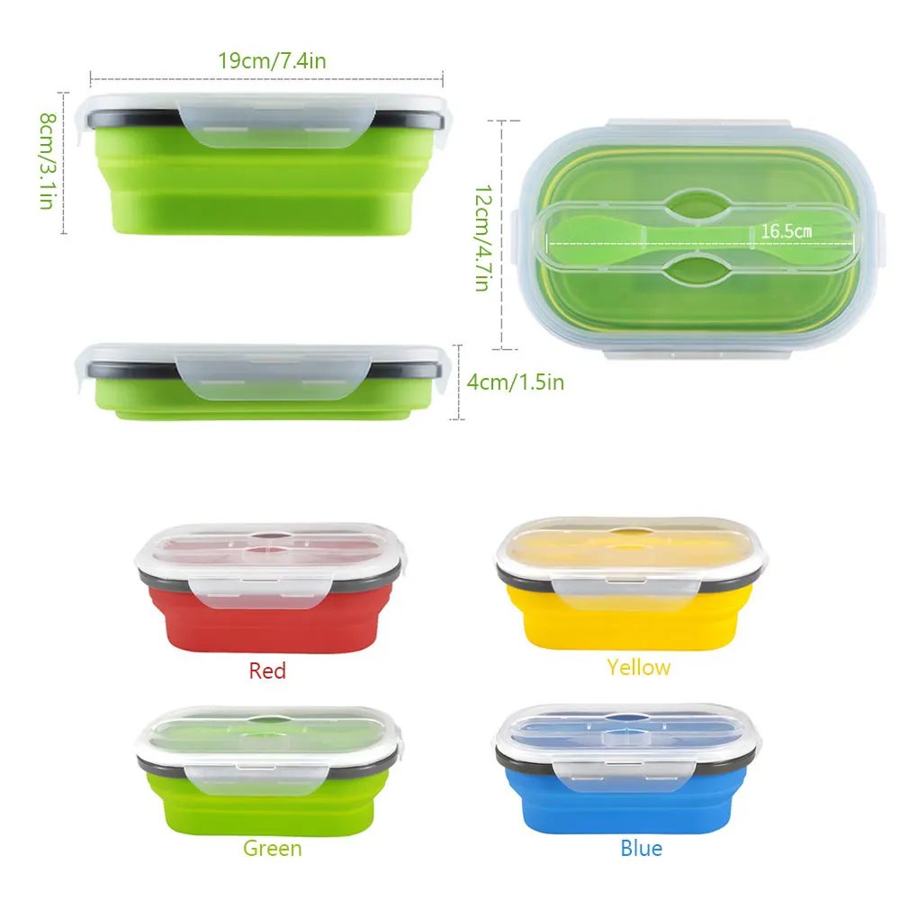 

Microwave lunch box School Lunch Containers Plastic Oval Children Lunch Box for Food Double Tiers Portable Creative Containers