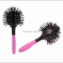 Бомба расческа-щетка для локон 3D щетка для укладки волос GIC-HB532(1 шт