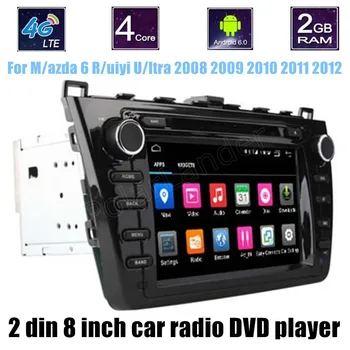 

2 din Car DVD Player Android 6.0 Quad Core Video GPS Screen Mirroring For Mazda 6 Ruiyi Ultra 2008 2009 2010 2011 2012