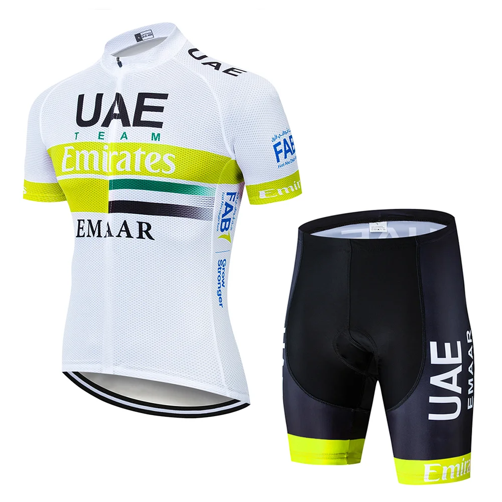 UAE team riding jerseys cycling wear quick-drying clothes bib gel suit clothing Jersey sportswear