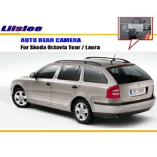 Камера заднего вида для Skoda Octavia Laura 2008 2009 2010 2011 2012 светильник для номерного знака OEM CCD ночное видение