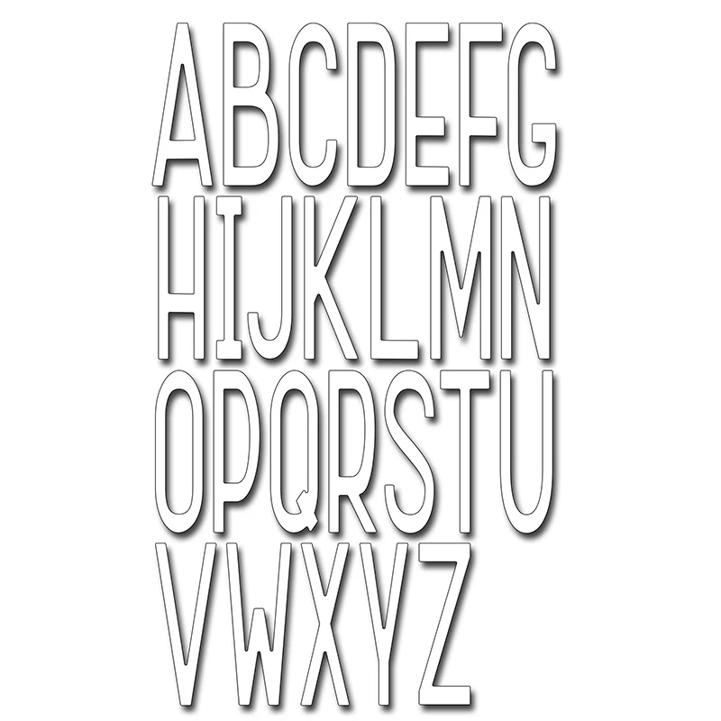 Aliexpress.com : Buy 26pcs/Set Large Letters A Z Alphabet ...