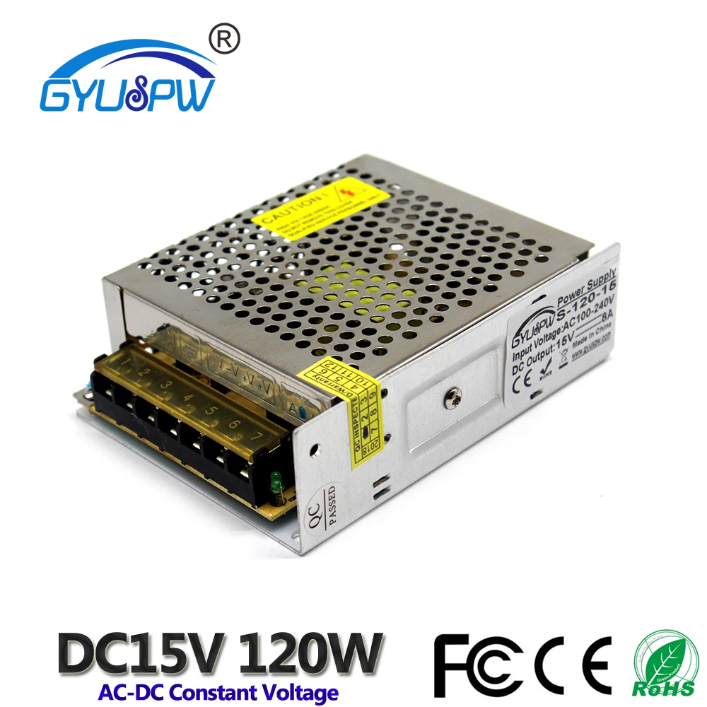 15V120W