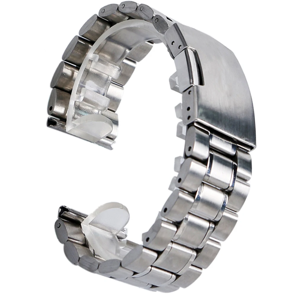 

Stainless Steel Mesh Watch Band Strap 22mm Fold over clasp with one push button Men Women Replacement Free Shipping GD011222