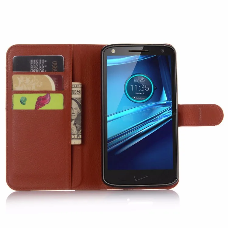 Luxury Wallet PU Leather Cell Phone Case Cover For Motorola Droid Turbo 2 Case Cover Flip Back Cover For Motorola Moto X Force (6)