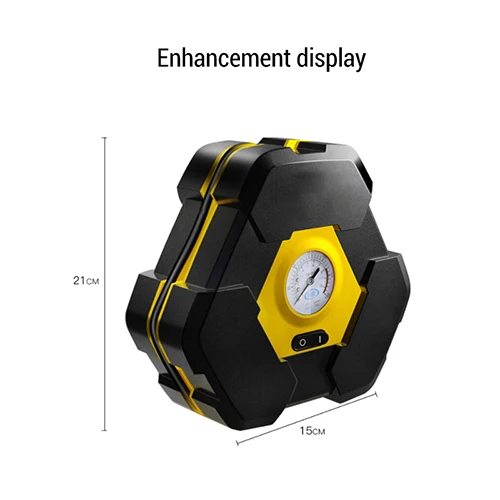 Портативный Автомобильный Электрический воздушный компрессор 12 В, насос для накачки шин с удлиненным шнуром питания длиной 3 м с прикуривателем - Цвет: 19 cylinder