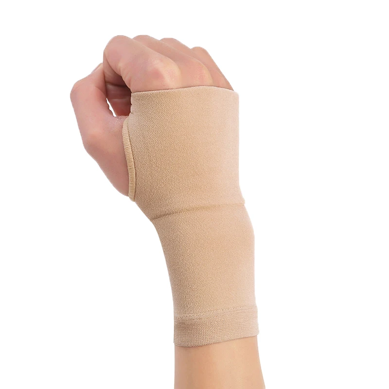 Carpal Tunnel Wrist Brace Compression Support Sleeve Health Sports Fitness Hand Protective Wristband Black/Skin XXL|Поддержка