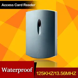 Водонепроницаемый Wiegand Card Reader Водонепроницаемый RFID Card Reader двери пропуска Системы 13,56 мГц Smart Card Reader