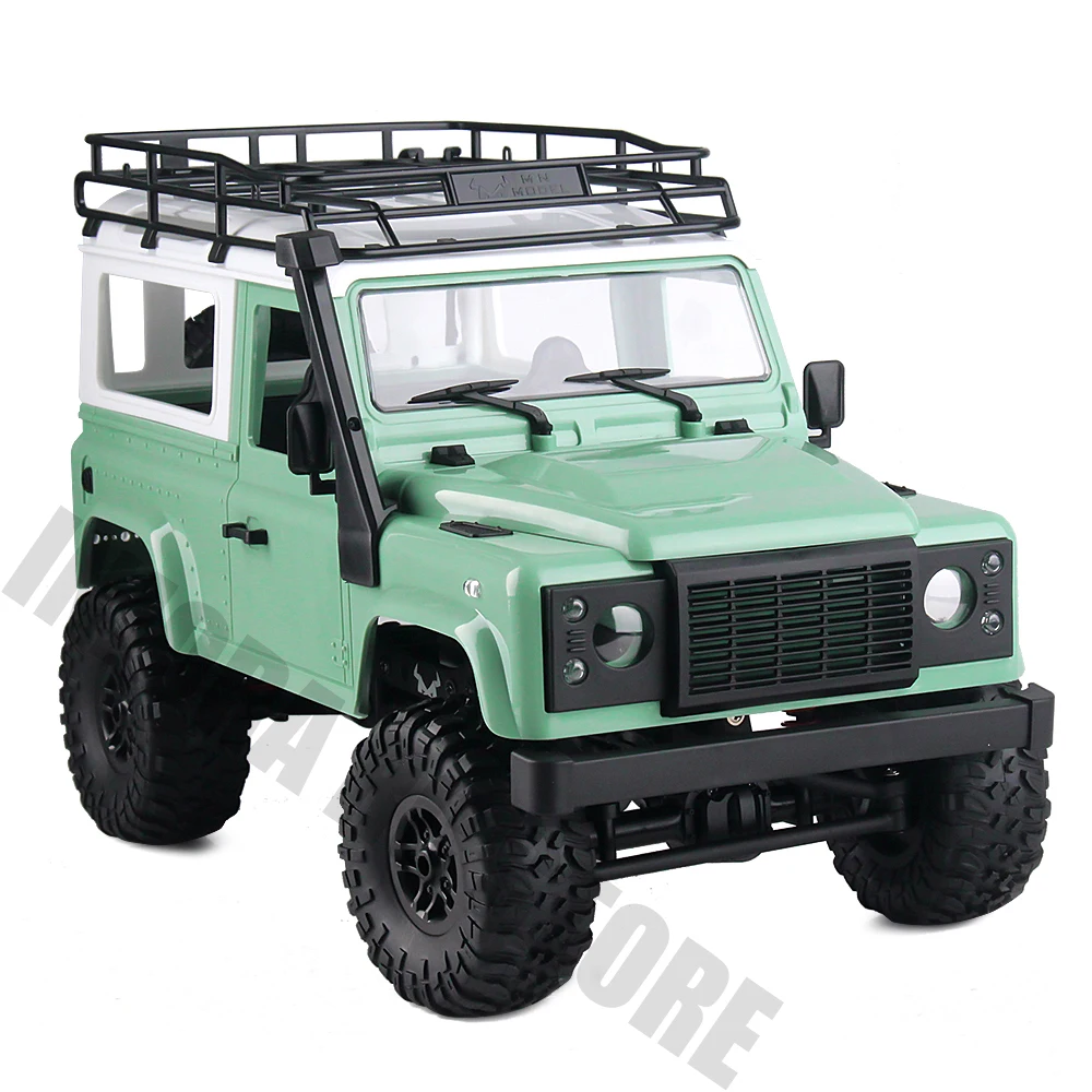 Kopen 1 12 Schaal MN 90K MN 91K 2.4g 4WD RC Auto Afstandsbediening Vrachtwagen Speelgoed Gemonteerde Kit RC Rock Crawler D90 Defender pickup Auto