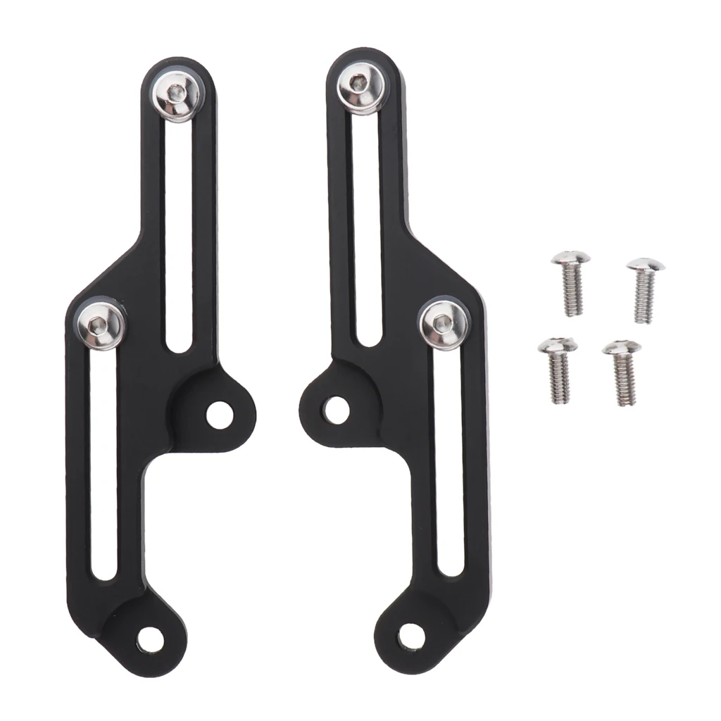 Black Windscreen Adjusters For Honda NC700X NC750X 2012-2015 New Aftermarket The Windscreen Adjustment Adjustable