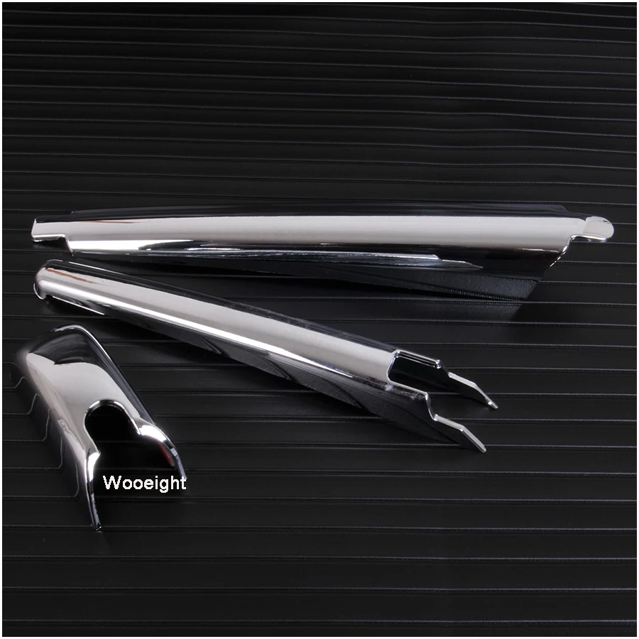 3 PcsSet For Toyota Highlander 2015 2016 2017 2018 ABS Tail Rear Window Wiper Arm Blade Cover Wiper Trim Car Styling Decoration Sticker (8)