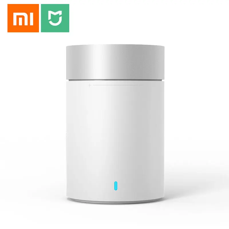 Xiaomi mi Cannon Bluetooth динамик 2 Bluetooth 4,1 Беспроводной портативный mi ni Hands-free MP3-плеер встроенный аккумулятор mi c 1200 мАч - Цвет: White