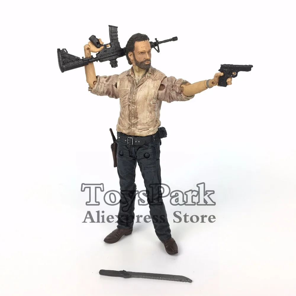 

ToysPark The Walking Dead 5" Rick Grimes Action Figure Mcfarlane AMC TV Series 6 Collectible No Retail Box