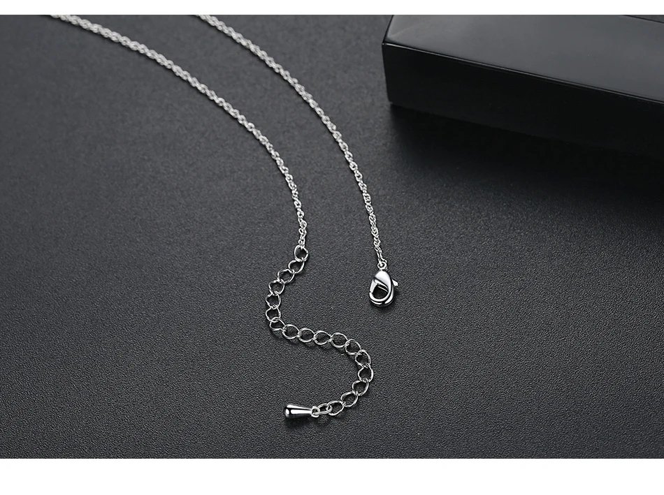 LUOTEEMI Long Chain Luxury CZ Bar Pendant Necklace for Women Fashion Jewelry Sweater Chain Tassel Collares Mujer Bijoux Femme