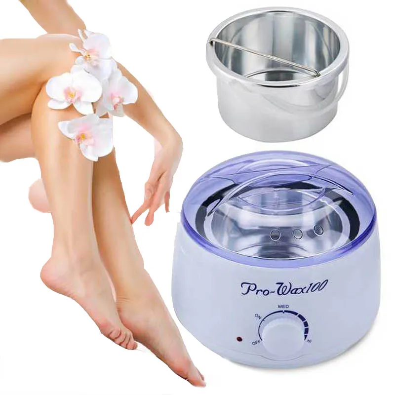 

electric epilator hair removal Warmer Wax Heater Professional Mini SPA Hand Epilator Feet Paraffin Machine Temperature Control