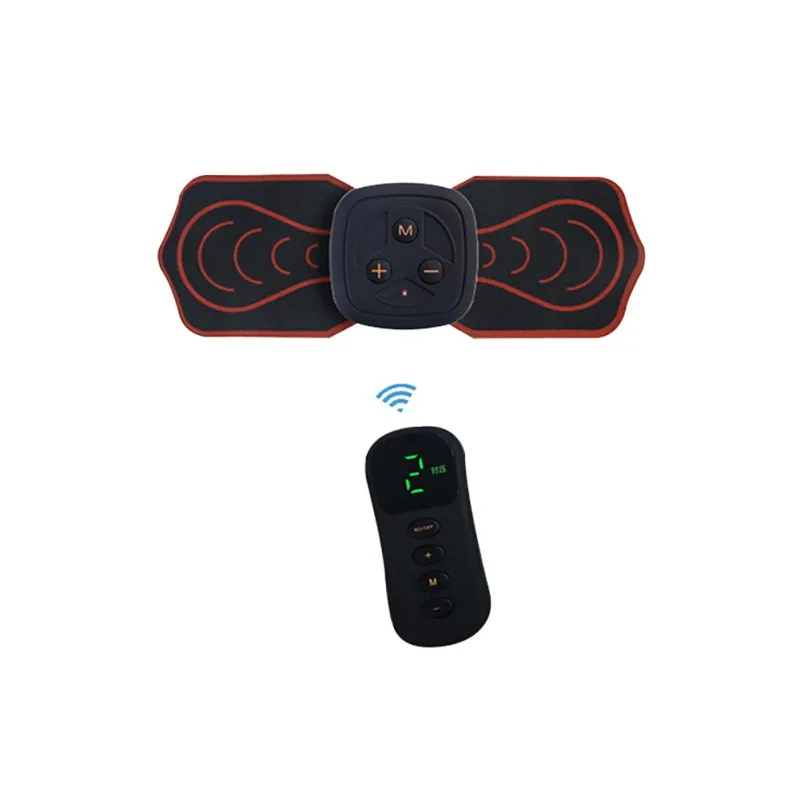Интеллектуальный беспроводной USB портативный пульт дистанционного управления с перезарядкой Reliever расслабляет мышечный массажер стикер с Аккумулятор для пояса