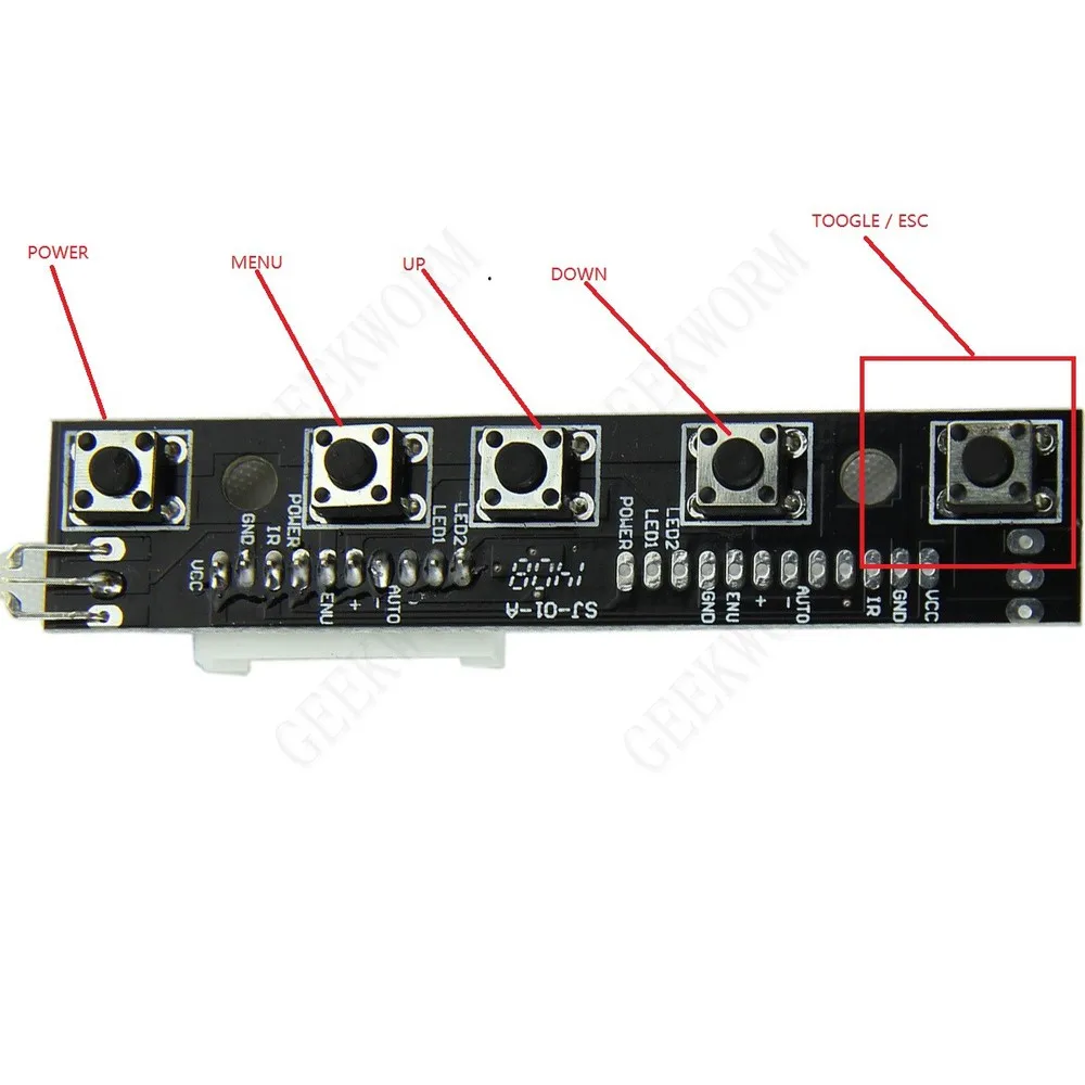 7 дюймов Raspberry PI HDMI и VGA интерфейс ЖК дисплей Экран монитор модуль щит для Pcduino cubiedard