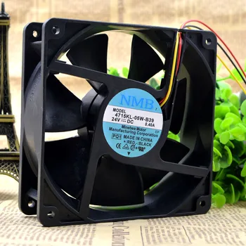 

For NMB 4715KL-05W-B39 24V 0.4A 12CM 12038 24V lathe inverter fan cooling fan