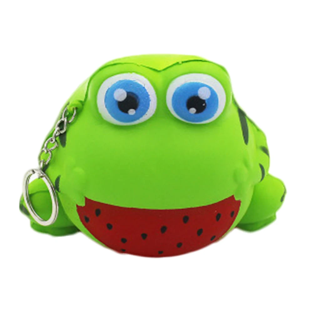 Squishy Cute Kawaii Big Eye Frog Doll Squishy Super Slow Rising Bread Kid Xmas Toyin Stuffed