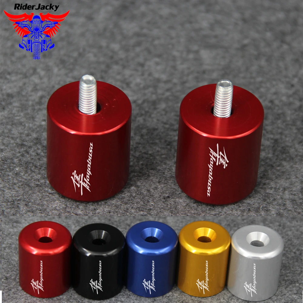 

For Suzuki Hayabusa 1999-2012 2004 2005 2006 2007 2008 2009 2010 2011 Motorcycle CNC Handlebar Grips Bar Ends Cap Cover Slider