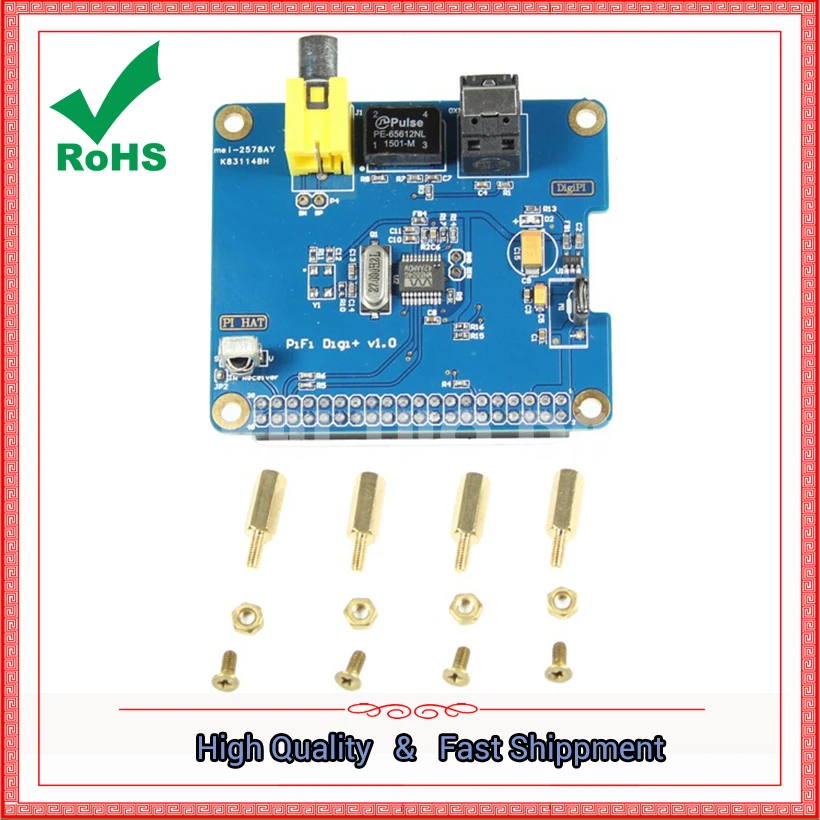 

3 generation 3/2 alternative HIFI DiGi + digital sound card I2S SPDIF module board