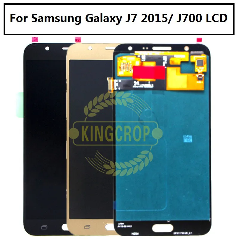 Для SAMSUNG GALAXY J700 LCD J7 2015 дисплей J700F J700FN сенсорный экран дигитайзер в сборе Замена