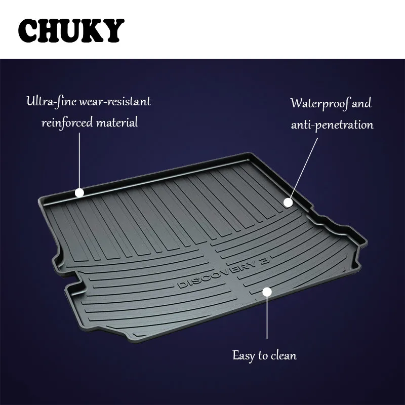 

CHUKY For Land Rover Discovery 3 4 L550 Freelander 2 Range Rover Sport Evoque Anti-slip Car Cargo rear trunk mat mat Accessories
