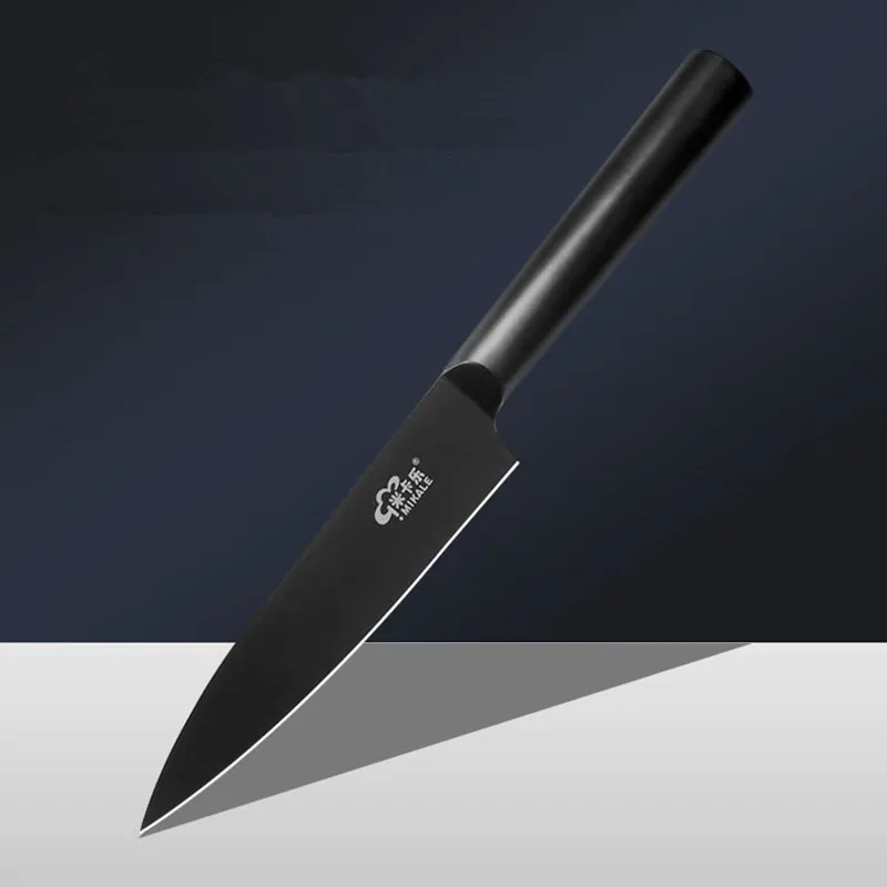 MIKALA полный Нержавеющая сталь Кухня Ножи комплект из 2 предметов Santoku резка суши мясо ножи, бытовые предметы нарезки Ножи пилинг фруктов Ножи - Цвет: Fruit knife