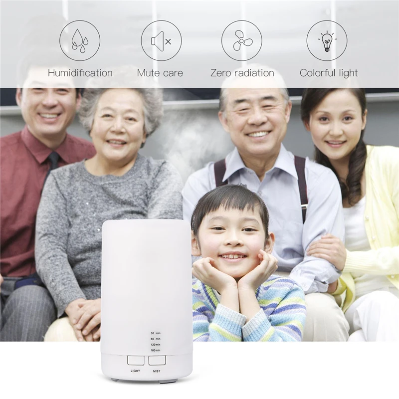 

Ultrasonic Humidifier USB Essential Oil Diffuser Office Yoga Room Aroma Diffuser Aromatherapy Home Air Purifier Moistener 31